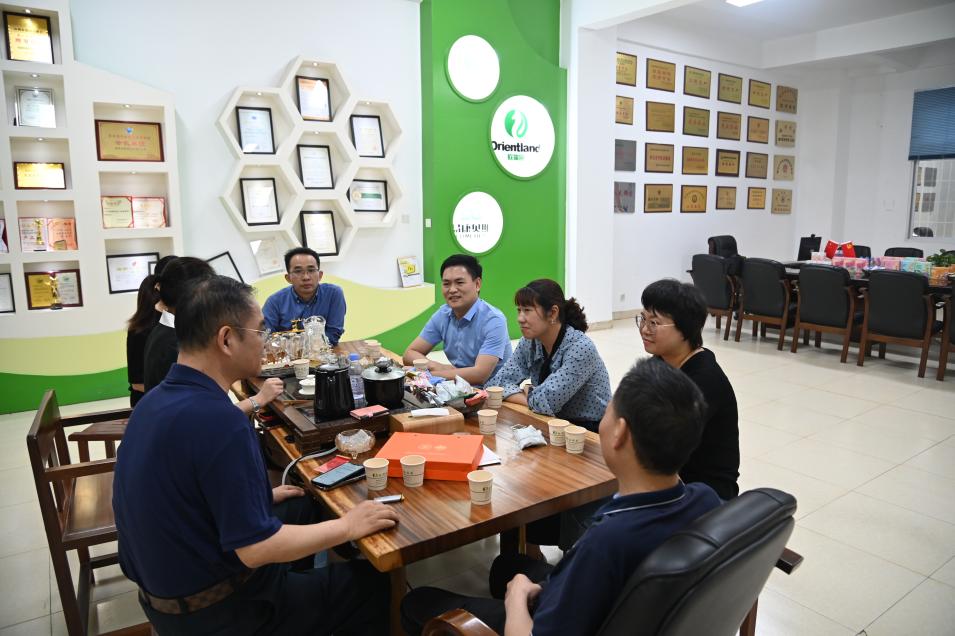 学院领导一行调研走访福建欧瑞园食品有限公司2